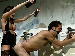 Bisexual Threesome with Submissive Boy Getting Strapon Fucked Bisexual Threesome with Submissive Boy Getting Strapon Fucked