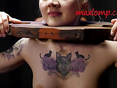 Two Women Ready to Be Punished in Row