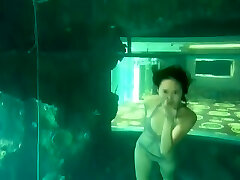 Record for Underwater Dancing of Beautiful Mermaid