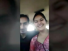 Married Guju Bhabhi payal enjoyed with Beau in Car Public dick
