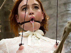 Jodi Taylor in Jodi Taylor: Impatient Slut Elaborately Bound, Caned, Zapped And Drilled - HogTied