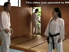 Japanese karate teacher Forced Poke His Student - Part 2