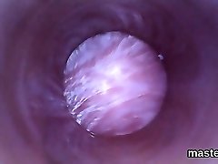Insatiable czech nubile opens up her tight cunt to the extreme 