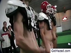 Football squad getting gay hazed part4
