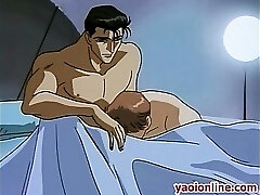 Zwei hentai Homosexuell mit Dusche sensation