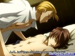 Anime gay cock jerked of n anal hook-up
