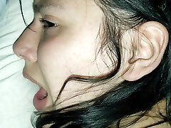 Cum Inside My Teen Hottest Friend's Cock-squeezing Pussy At Night