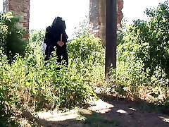 This stunning girl gets her punishment from two kinky guys