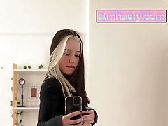 LATINA Tease! Showing off my gym booty