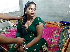 Brother-in-law stripped and fucked red-hot sister-in-law India porn video