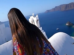 Outdoor Sex On Vacation With Perfect Ass Stunner - Multiple Cumshots