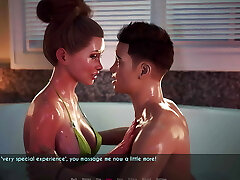 AWAM - Sophia let Dylan massage her breast - all hot mischievous stories of her very first sex times