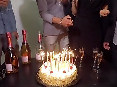 Blonde With Massive Boobs Has Wild