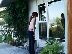 Lustful lesbians harshly make love on the sofa with a plethora of scissoring and pussy eating