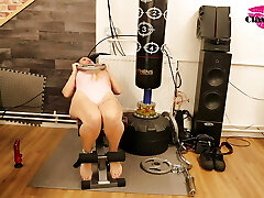 Mini Trendy Filth Workout with Dildo, Buttplug and Squirting.