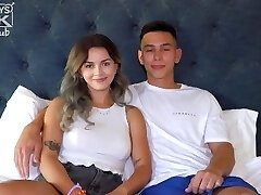 From Fan To Model: Long Time Viewer Bella Gets Fucked By Hot Boy Christian!