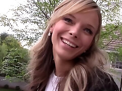 Slutty realtor Pristine Edge gets her shaven cunt banged by a client