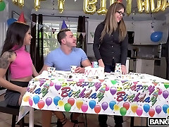 Humping awesome B'day party with dick hungry beauty Holly Hendrix