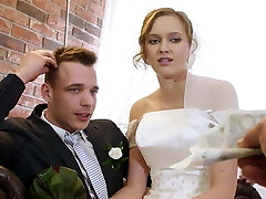 VIP4K. Married couple decides to sell bride’s twat for superb