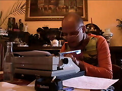 Sexy brunette with perky breasts deep-throats dick and gets fucked in the cunny