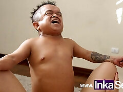 Jorgito the guayaco is the small but dangerous fucker of buxom milf and immense ass