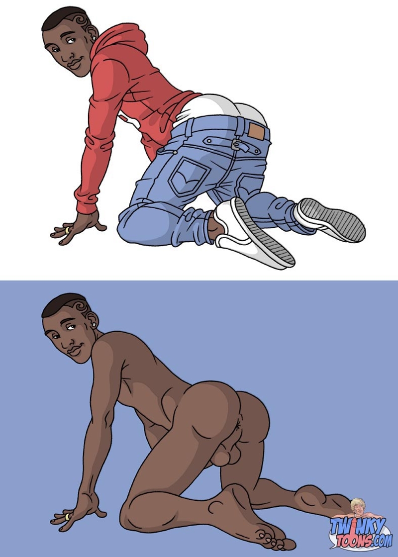 Cartoon Naked Black Men | Gay Fetish XXX