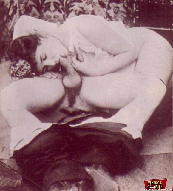 1800s Vintage Porno - Vintage couples having sex