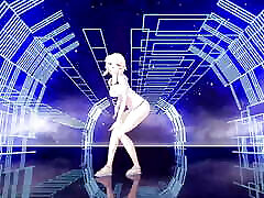 Genshin Impact - Lumine - Cute Dance In Sexy Black Panties emily joi hypnosis Scenes 3D HENTAI