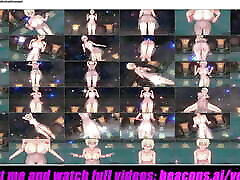 Sexy MILF In Transparent Nightie Sexy Dance 3D HENTAI