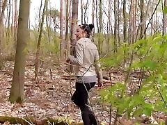 German amateur teen boob oick POV amateur granny tubes in forest with skinny slut