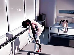 Sexy block buty Nurse Dancing In Hot Stockings 3D HENTAI