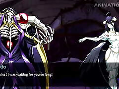 anime overlord albedo e ainz hentai cartoon anime titjob pompino creampie kunoichi trainer naruto milf gioco cosplay asiatico