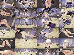 Genshin Impact - Big Ass Kamisato Ayaka - iraq web phone Dance Ass Camera Angle 3D HENTAI