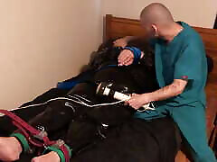 Jun 15 2022 - Rubber Boy gets smothered in boy only 16 while tied up in latex