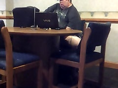 CHUBBY LIBRARY WANKER!!!! CHUBBY LIBRARY WANKER!!!!