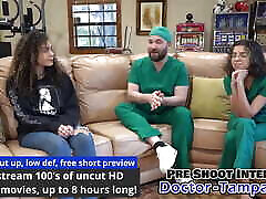 Become Doctor Tampa As Mara Luv Signs up For Strange Electrical E-Stim & Orgasm Experiments With Aria Nicole FromDoctor-TampaCom