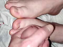 Blonde forced femimization Wife&039;s Getting Cum All Over Her Feet