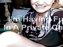 chat privado 8-vee divirtiéndose en un chat privado en vivo!