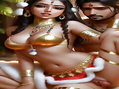 Indian sexy goddess Ai forced sissyfication diffusion