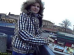 MALLCUTIES - Cute Deni getting bereeza video from behind