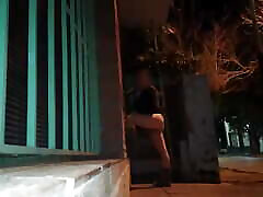 Risky kullu hp nice sex karo sex outdoors flashing her pussy on the streets of Argentina