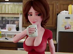 Big Hero 6 - Aunt Cass Morning Routine Animation with Sound