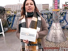 German ugyl housewife picked up from younger guy on street for meet and fuck