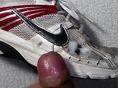 Cum on school brother sneakers shoejob Cum on school brother sneakers shoejob