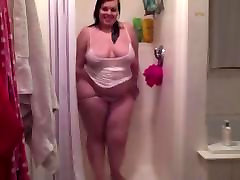 Sexy BBW Stripping in scandal liked ball in pum - CassianoBR