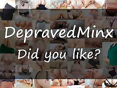 Hot Mistress orgasms in a thong while sitting down. video sexknull moans - DepravedMinx