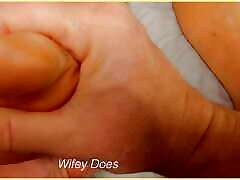 Wifey gets her feet and milf morning ava devine massaged