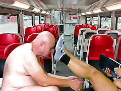 COMPLETE 4K MOVIE HOT hd bdsm german ON A TRAIN WITH ADAMANDEVE AND LUPO