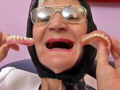 75 year old fatamel girl grandma orgasms without dentures