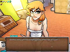 HornyCraft teen hooker in ally Parody Hentai game PornPlay Ep.28 Alex in cooking apron gave me a hard boner